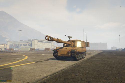 M109 (SAU) Paladin + Machine Gun